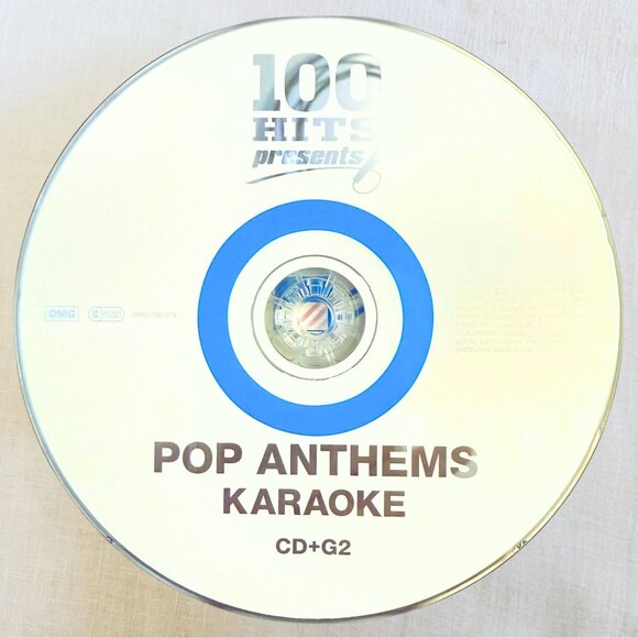 100 Hits Other - 100 Hits Pop Anthems Karaoke Disc 2 CD+G Replacement Disc Karaoke Music